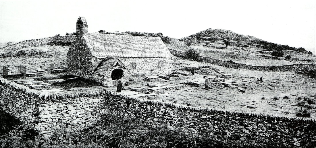 Hen Eglwys Llangelynnin by Andy Abram Printmaker, Conwy